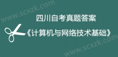 四川自考2018年4月00894计算机与网络技术基础试题答案